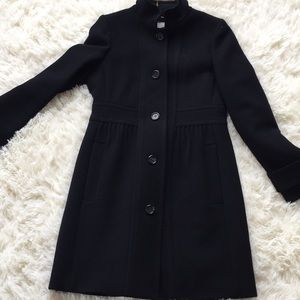 J crew size 4 double cloth coat